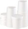 25 Pcs Paper Soup Cups with Lids, Disposable Soup Cups, Ice Cream Containers, White Disposable Soup Containers White for Hot or Cold Soup